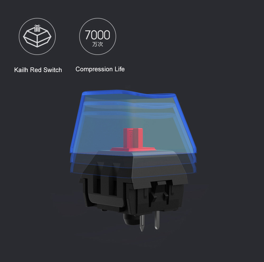 MIIIW 600K Mechanical Gaming Keyboard