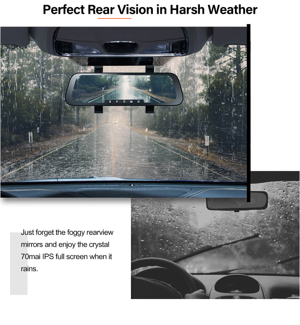 70mai Rearview Mirror Dash Cam_7