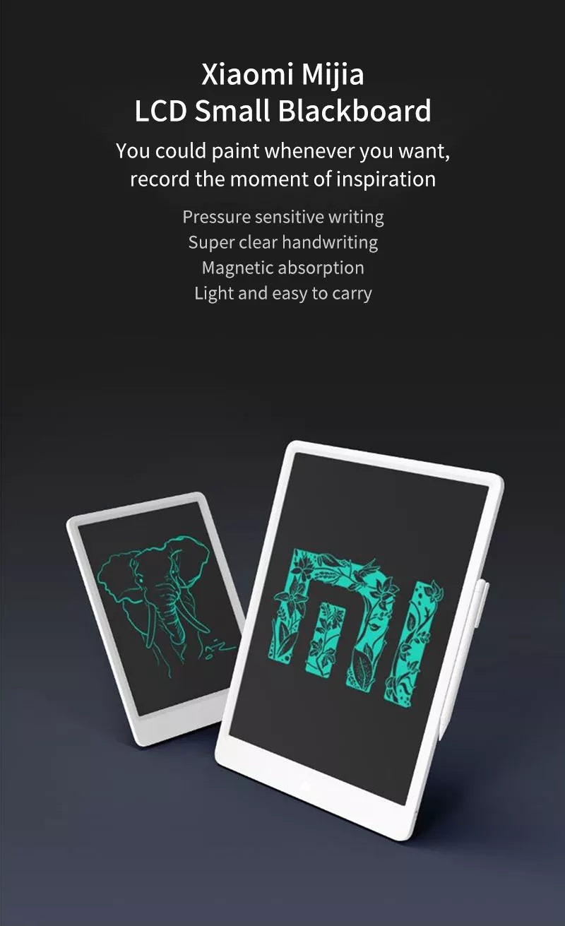 xiaomi mijia LCD small blackboard