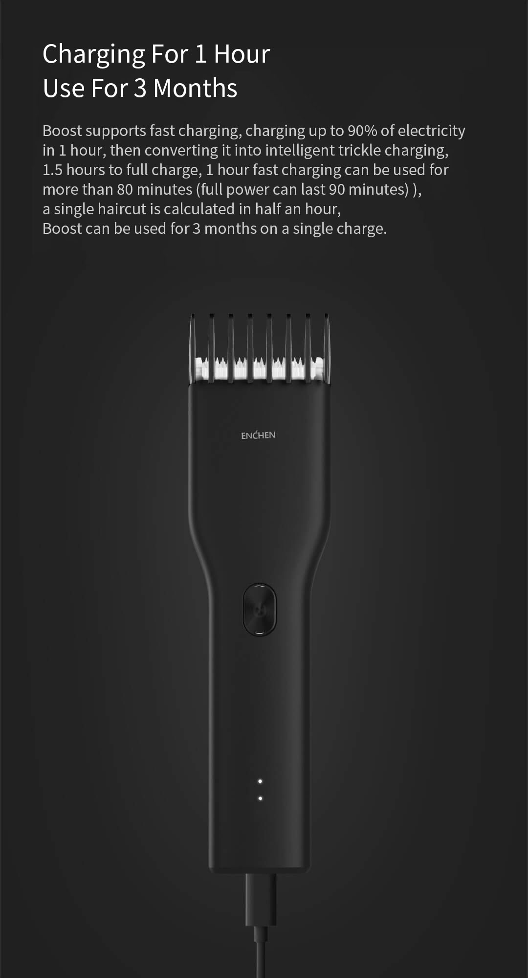 charging for 1 hour use for 3 months