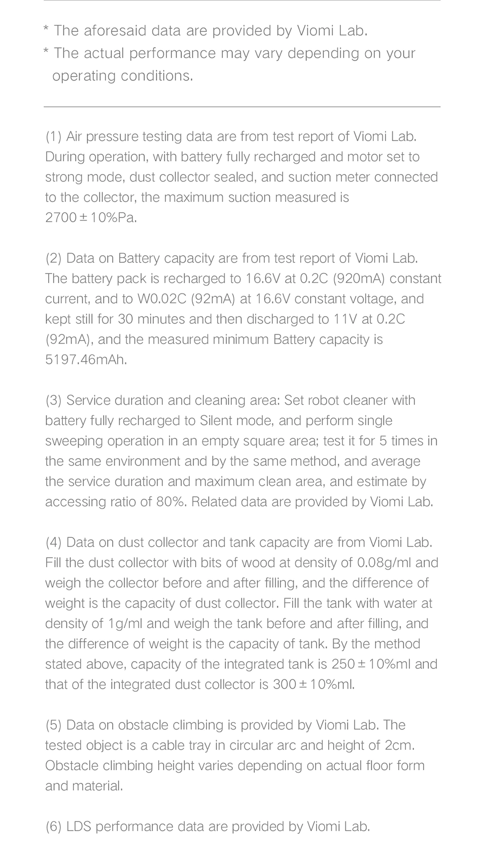 VIOMI Robot Vacuum Cleaner S9 Global Version Wholesale