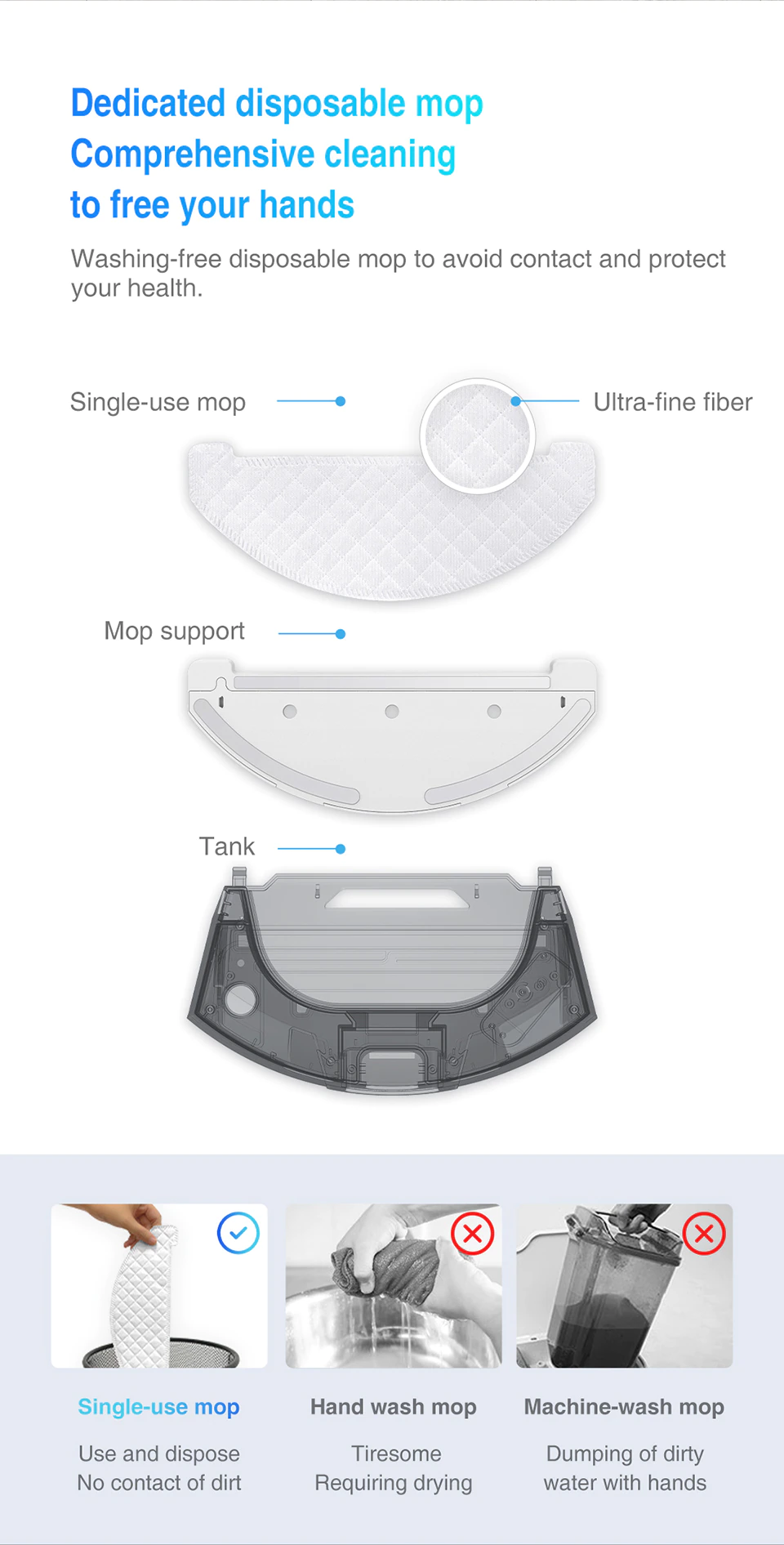 VIOMI Robot Vacuum Cleaner S9 Global Version Wholesale