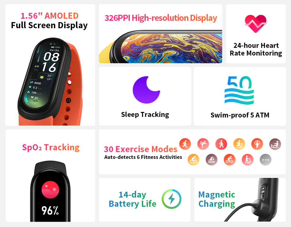 Xiaomi Smart Band 6 Global Version wholesale