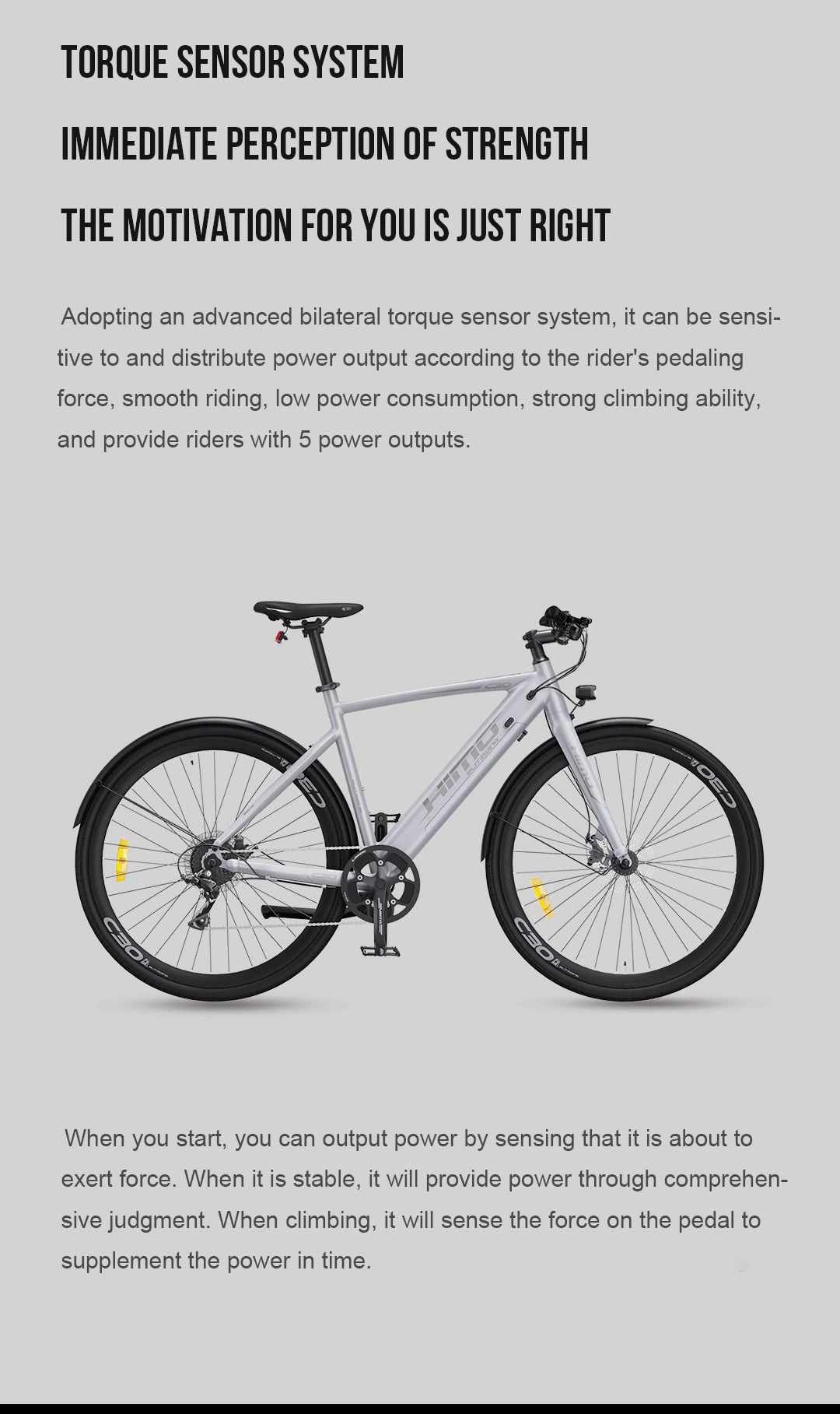 HIMO C30 Electric Road Bike wholesale
