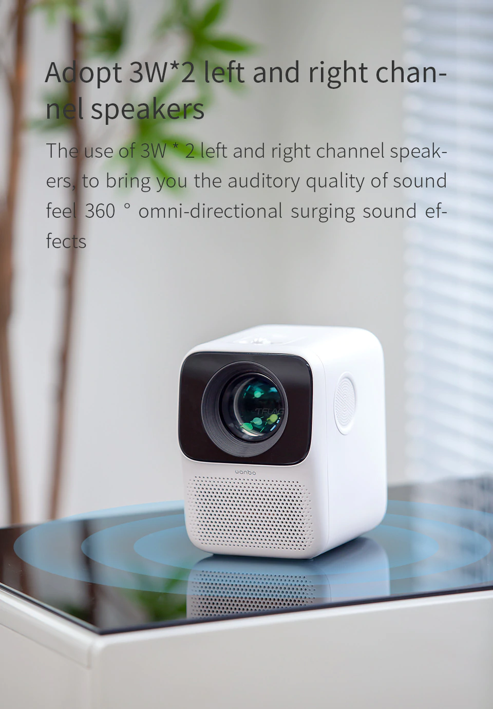 Xiaomi Wanbo Projector T2 Max 1080P wholesale