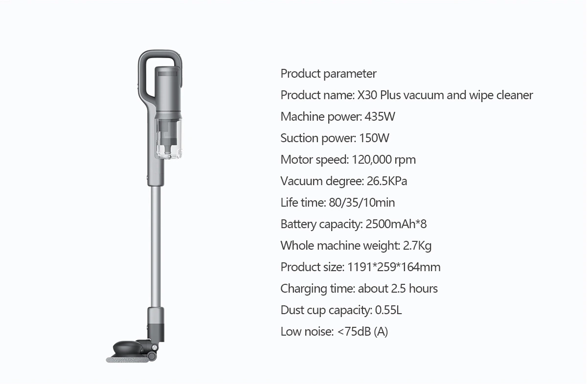 Roidmi X30 Plus Cordless Vacuum Cleaner EU version wholesale