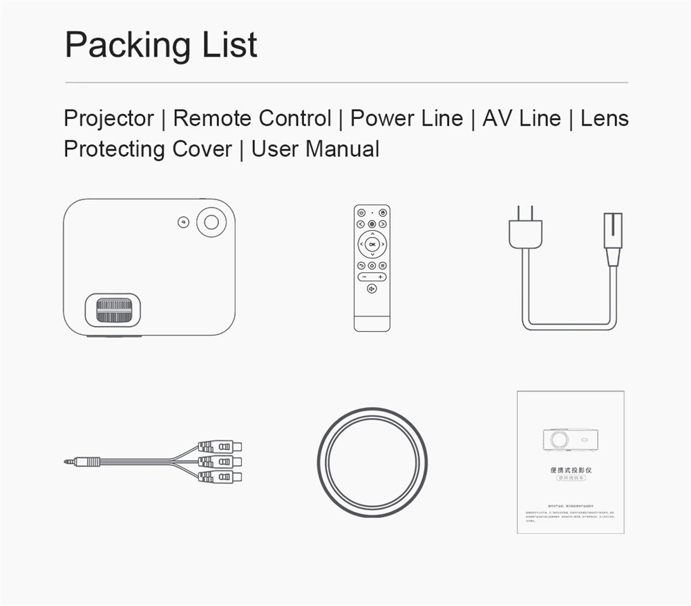 Xiaomi Wanbo Projector X1 wholesale