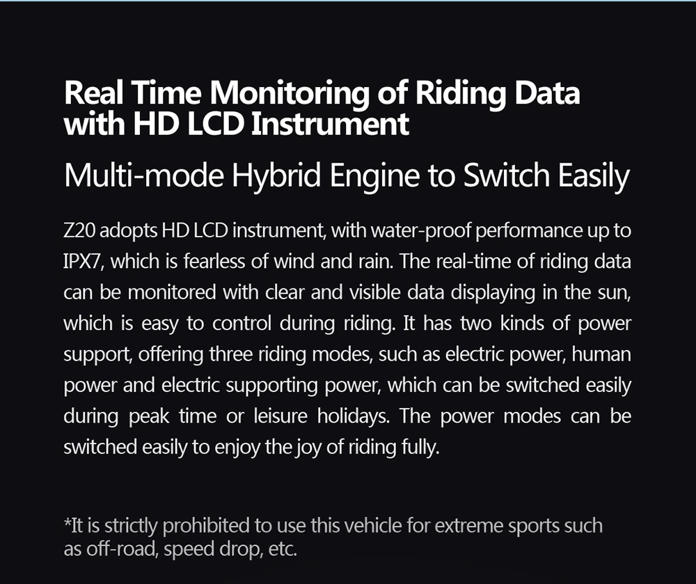 HIMO Z20 Foldable Electric Bicycle wholesale