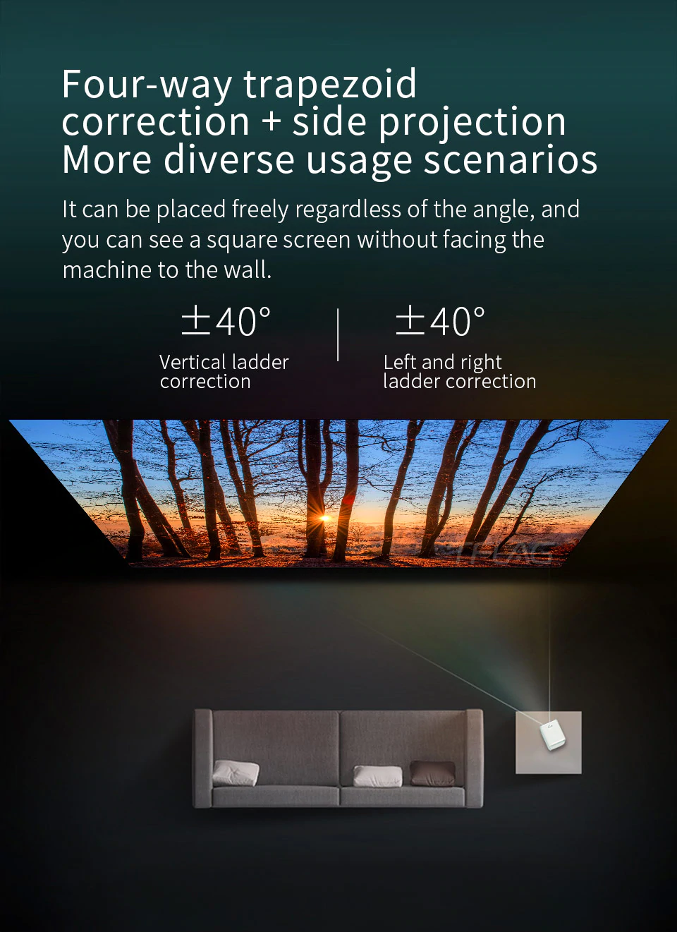 Xiaomi Wanbo Projector T2 Max 1080P wholesale