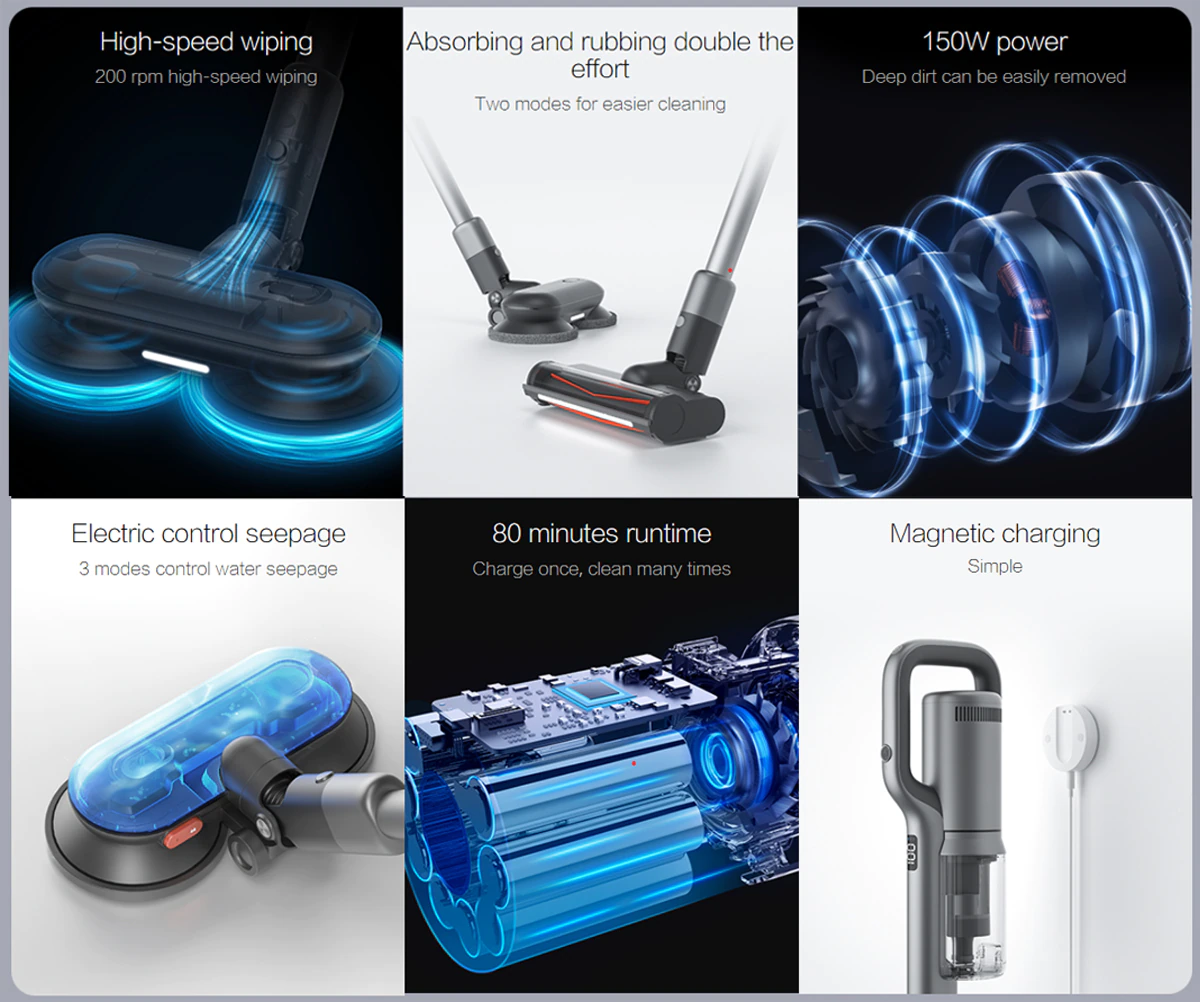 Roidmi X30 Plus Cordless Vacuum Cleaner EU version wholesale