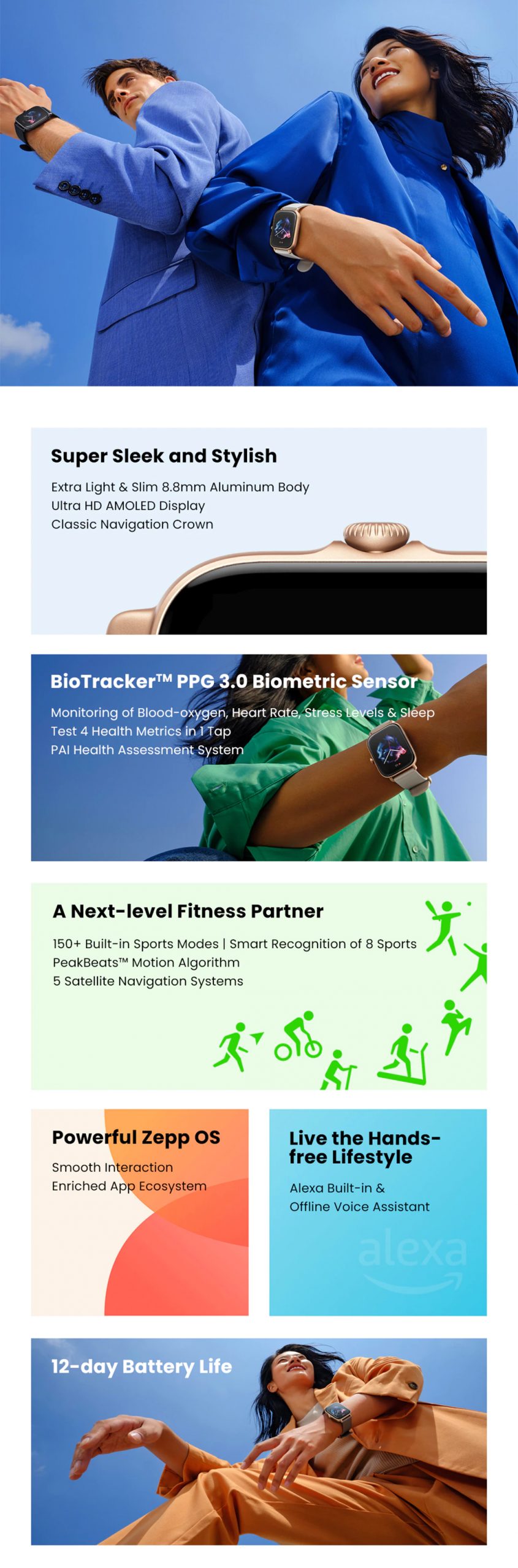 Amazfit GTS 3 Smartwatch