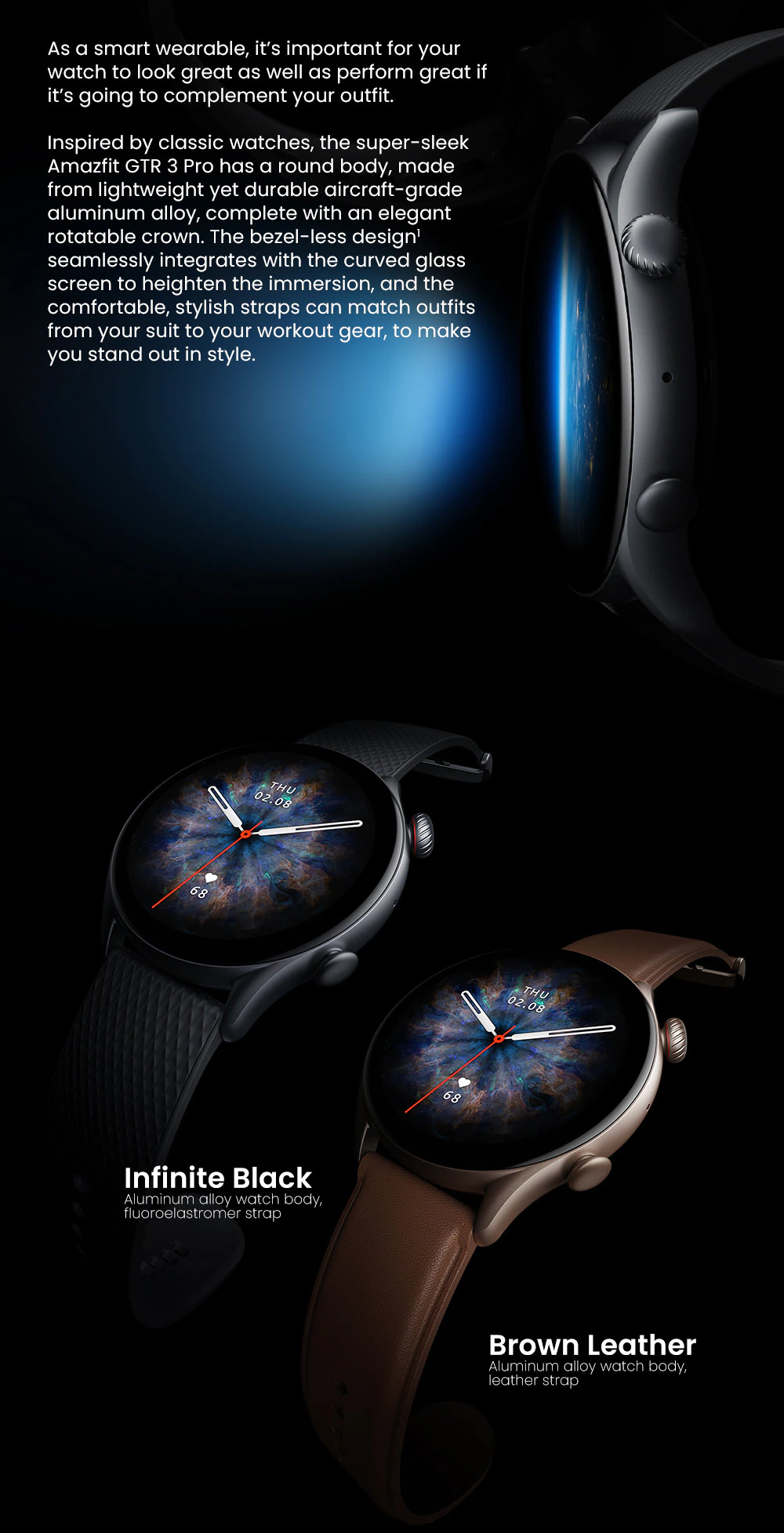Amazfit GTR 3 Pro Smartwatch