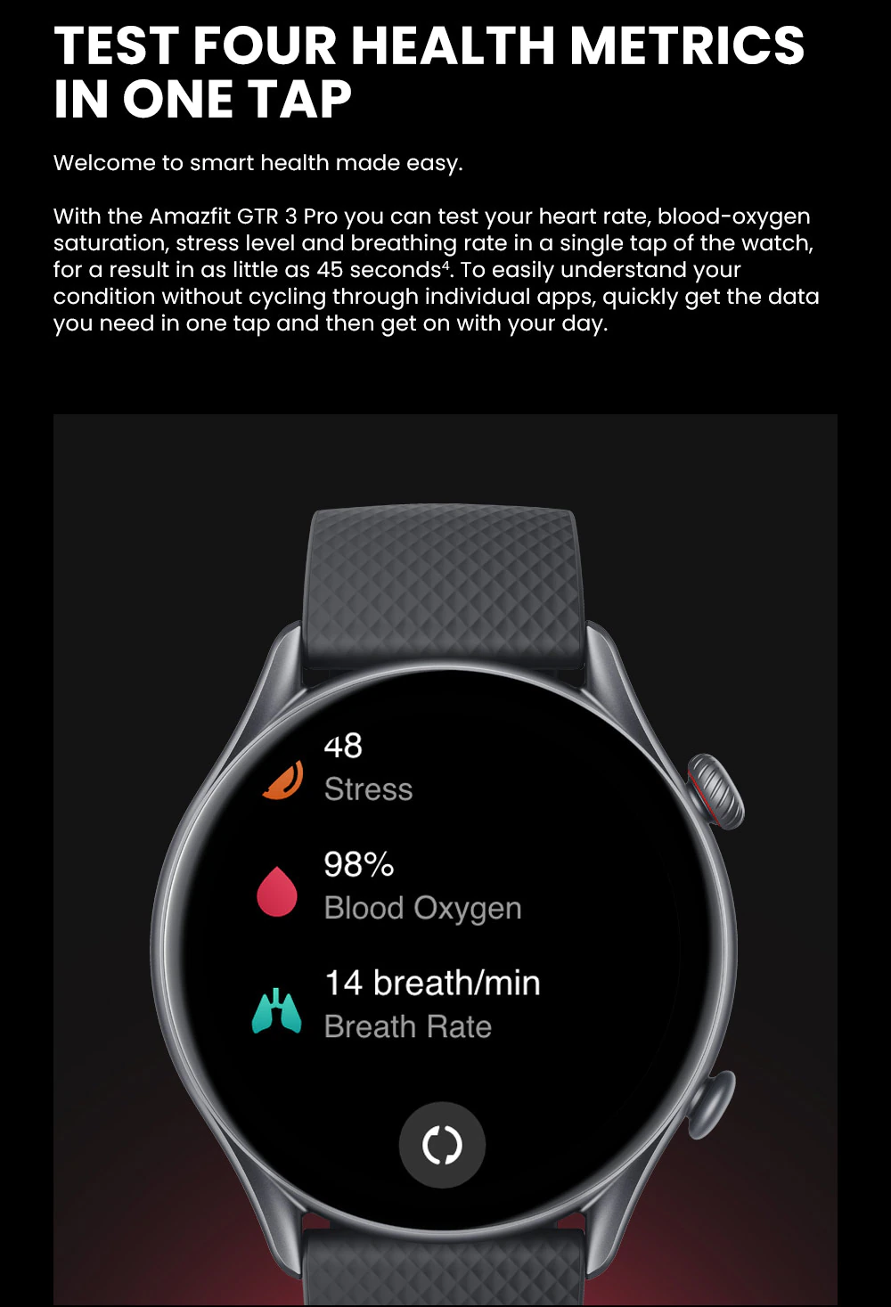 Amazfit GTR 3 Pro Smartwatch