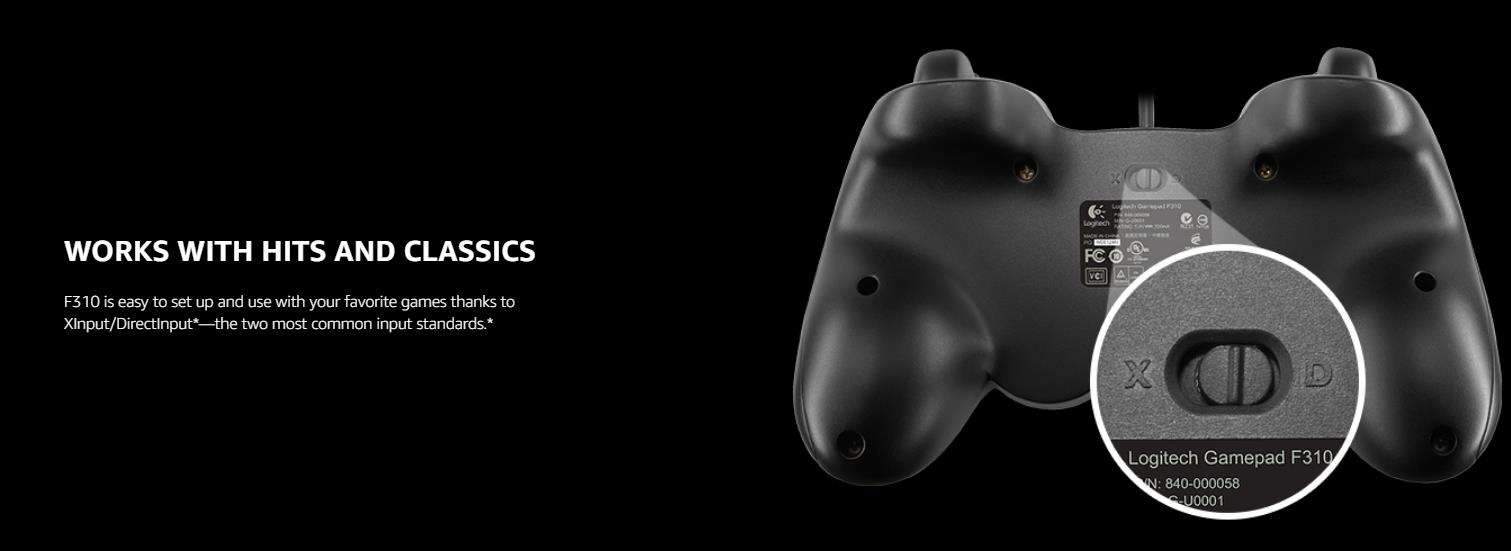 3.Logitech-F310-Gamepad