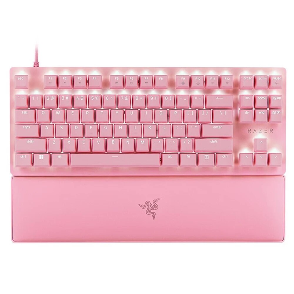 Razer Huntsman V2 Tenkeyless - Linear Optical Switch - US - Quartz Keyboards