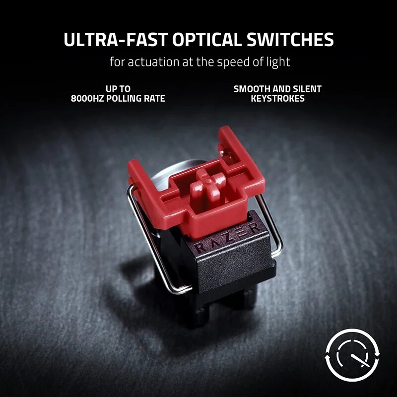 Razer Huntsman V2 Tenkeyless - Linear Optical Switch - US - Quartz Keyboards - Image 4