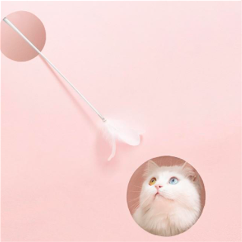 Furrytail Flamingo Funny Cat Stick
