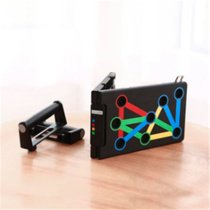 YUNMAI Protable Folding Push-up Support Holder Frosted Handle