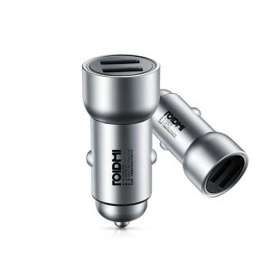Roidmi C1 Quick And Intelligent Car Charger Metal Dual USB